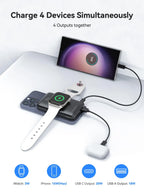 MagSafe Portable Battery Pack – Wireless Power Bank for iPhone & Apple Watch | Fast Charging