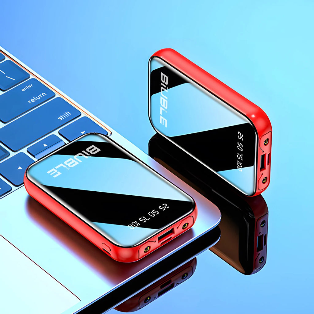 15000mAh Mini Portable Power Bank – Fast USB Charging Battery Pack with LED Display | For All Phones