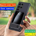 5000mAh Wireless Charger Mini Power Bank – 22.5W Fast Charging | Ultra-Portable Pocket Charger